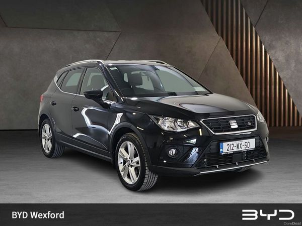 SEAT Arona SUV, Petrol, 2021, Black