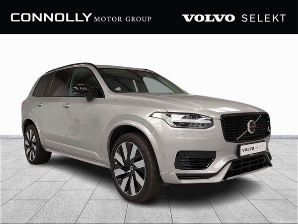 Volvo XC90 SUV, Petrol Hybrid, 2024, Silver