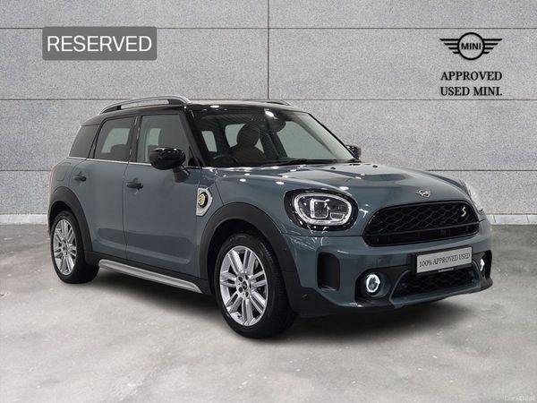 Mini Countryman SUV, Petrol Plug-in Hybrid, 2021, Green