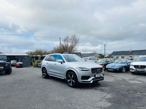 Volvo XC90 SUV, Petrol Plug-in Hybrid, 2017, Silver