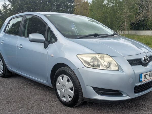 Toyota Auris Hatchback, Petrol, 2007, Blue