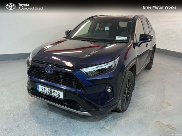 Toyota RAV4 SUV, Petrol Hybrid, 2024, Blue