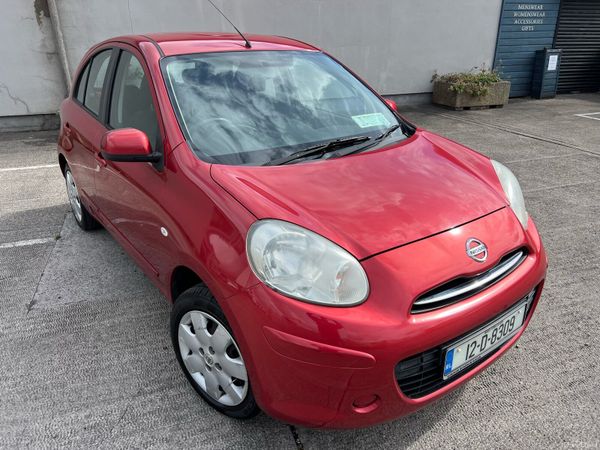 Nissan Micra Hatchback, Petrol, 2012, Red