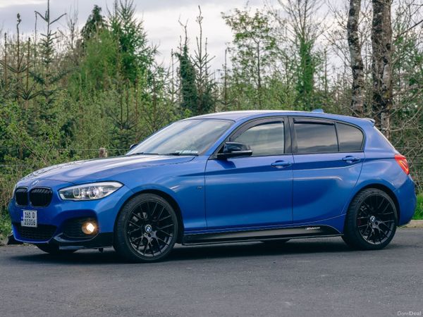 BMW 1-Series Hatchback, Diesel, 2016, Blue