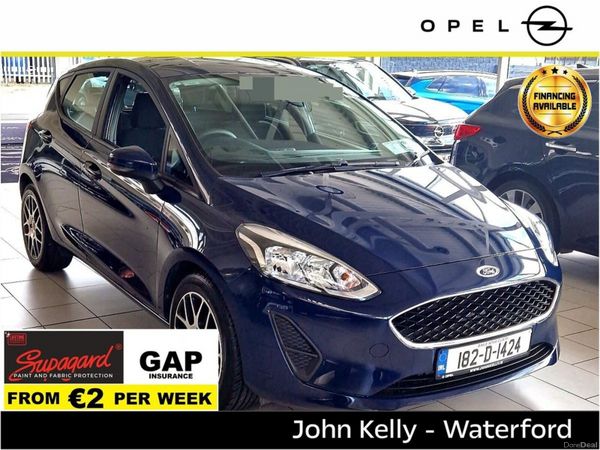 Ford Fiesta Hatchback, Petrol, 2018, Blue