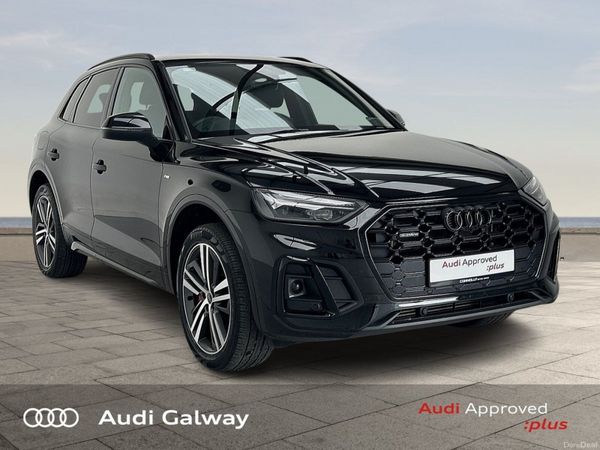 Audi Q5 SUV, Petrol Plug-in Hybrid, 2023, Black