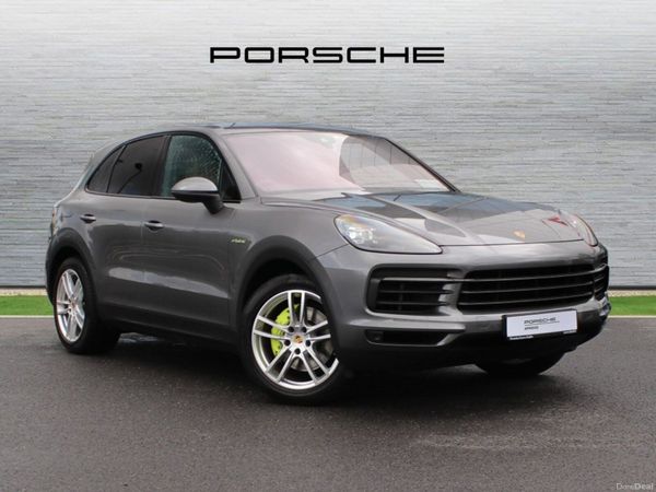 Porsche Cayenne SUV, Petrol Plug-in Hybrid, 2022, Grey
