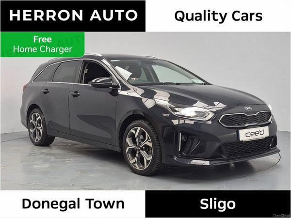 Kia Ceed Estate, Petrol Hybrid, 2021, Black