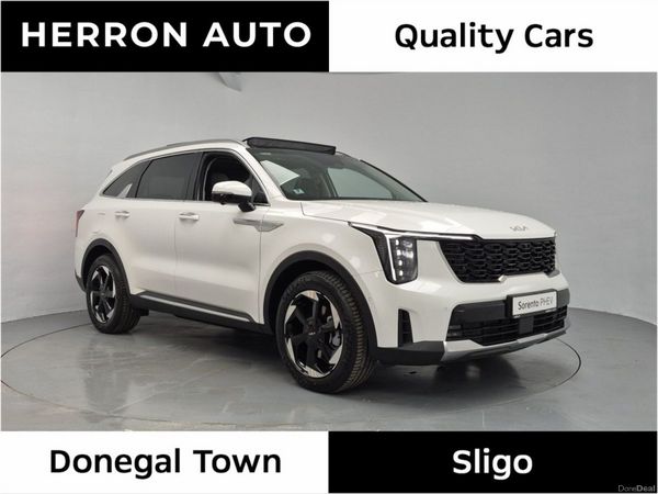 Kia Sorento SUV, Petrol Plug-in Hybrid, 2026, White