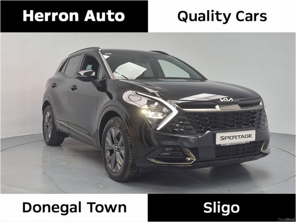 Kia Sportage SUV, Petrol Hybrid, 2024, Black