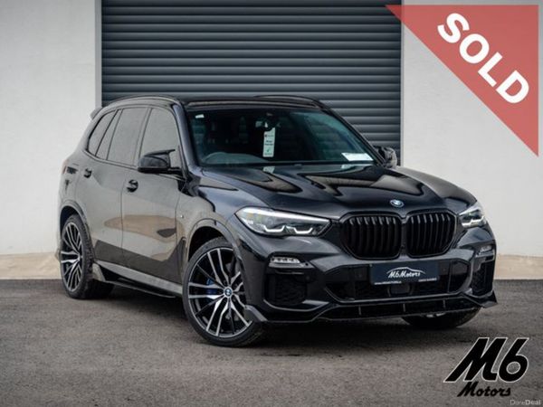 BMW X5 Estate, Petrol Hybrid, 2022, Black