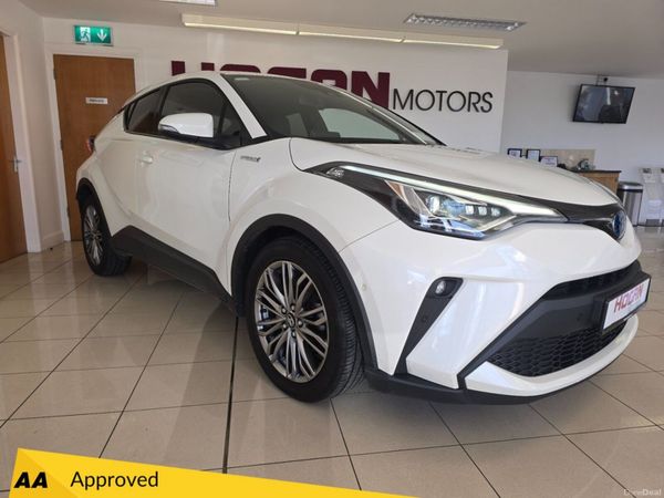 Toyota C-HR Hatchback, Petrol Hybrid, 2022, White