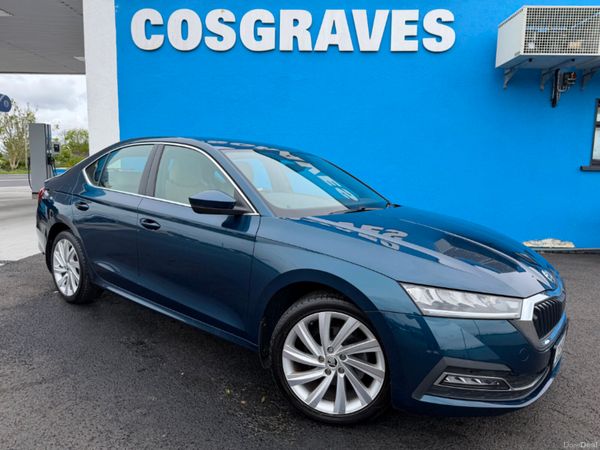 Skoda Octavia Saloon, Petrol, 2023, Blue