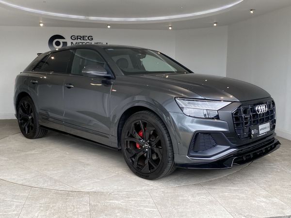 Audi Q8 SUV, Diesel Hybrid, 2018, Grey