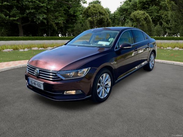 Volkswagen Passat Saloon, Diesel, 2015, Red