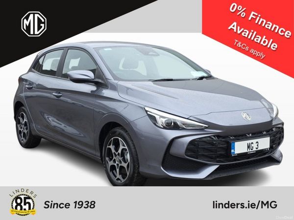 MG MG3 Hatchback, Petrol Hybrid, 2026, Grey