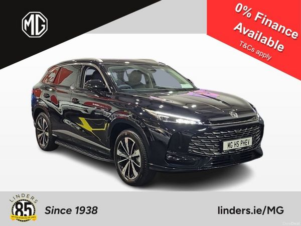 MG HS SUV, Petrol Hybrid, 2026, Black