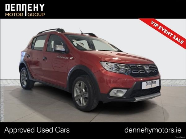 Dacia Sandero Stepway Hatchback, Petrol, 2019, Red