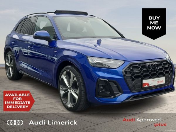 Audi Q5 SUV, Petrol Plug-in Hybrid, 2024, Blue