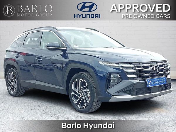 Hyundai Tucson SUV, Petrol Hybrid, 2024, Blue