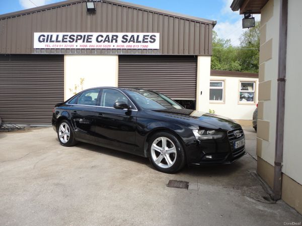 Audi A4 Saloon, Diesel, 2013, Black