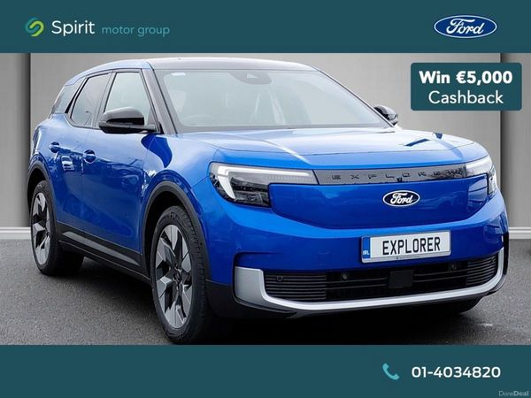 Ford Explorer MPV, Electric, 2026, Blue