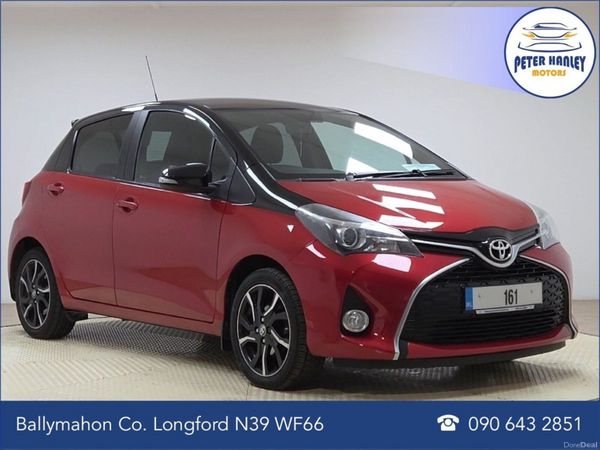 Toyota Yaris Hatchback, Petrol, 2016, Red