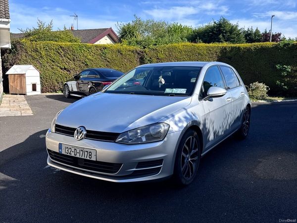 Volkswagen Golf Hatchback, Diesel, 2013, Silver