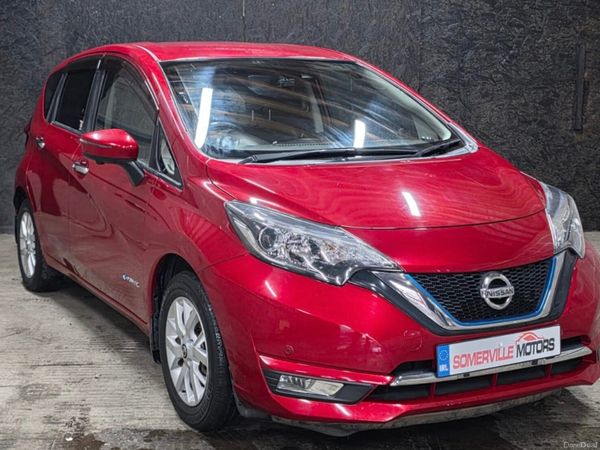 Nissan Note MPV, Petrol Hybrid, 2021, Red