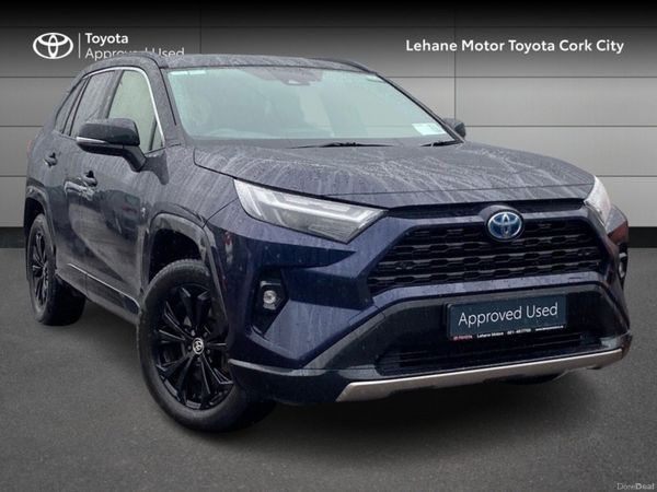 Toyota RAV4 SUV, Petrol Hybrid, 2022, Blue