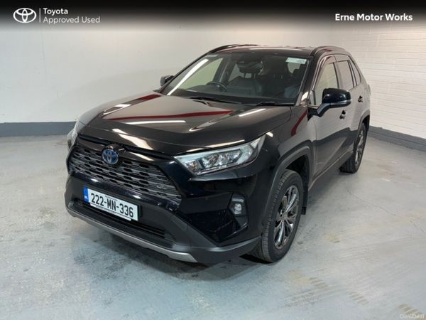 Toyota RAV4 SUV, Petrol Hybrid, 2022, Black