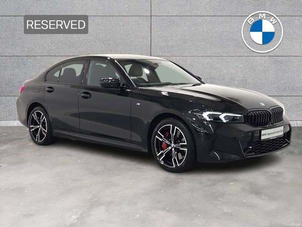 BMW 3-Series Saloon, Petrol Plug-in Hybrid, 2025, Black