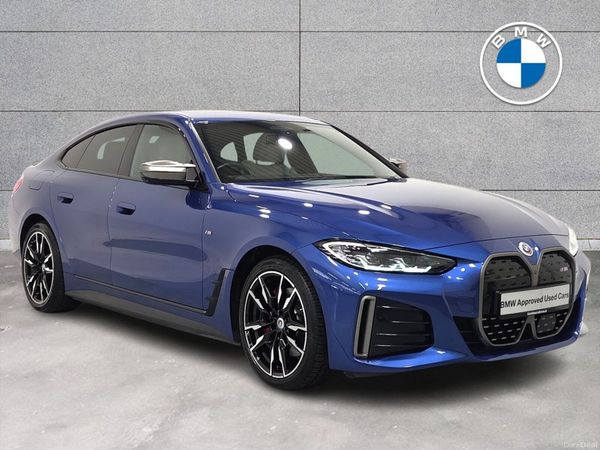 BMW i4 Hatchback, Electric, 2022, Blue