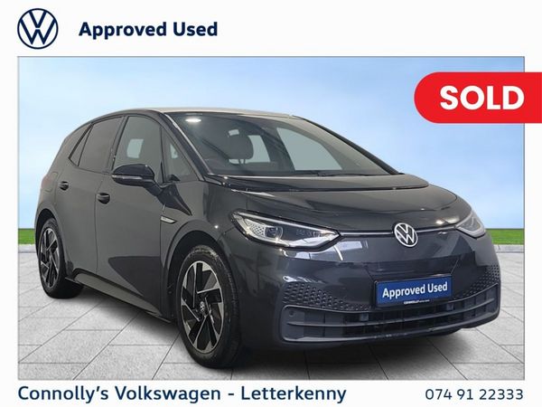 Volkswagen ID.3 Hatchback, Electric, 2023, Grey
