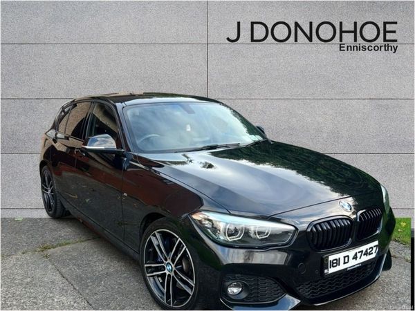 BMW 1-Series Hatchback, Diesel, 2018, Black