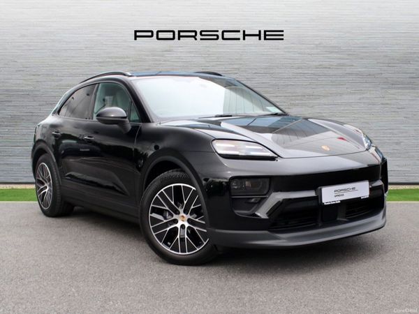Porsche Macan SUV, Electric, 2026, Black