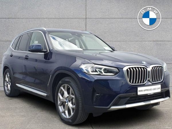 BMW X3 SUV, Petrol Plug-in Hybrid, 2023, Blue