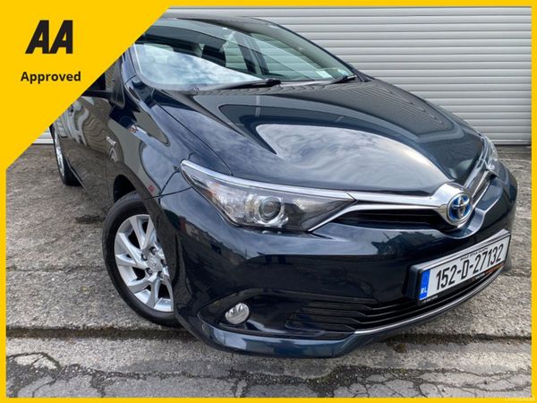 Toyota Auris Hatchback, Petrol Hybrid, 2015, Grey