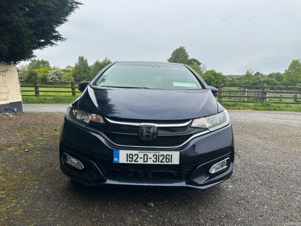 Honda Fit Hatchback, Petrol Hybrid, 2019, Blue