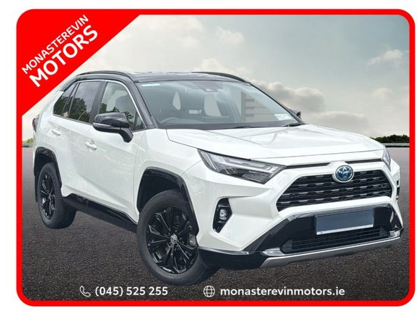 Toyota RAV4 SUV, Petrol Hybrid, 2022, White