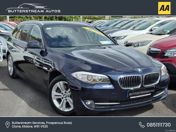 BMW 5-Series Estate, Diesel, 2013, Blue