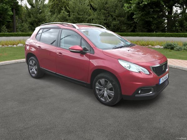 Peugeot 2008 Estate, Diesel, 2017, Red
