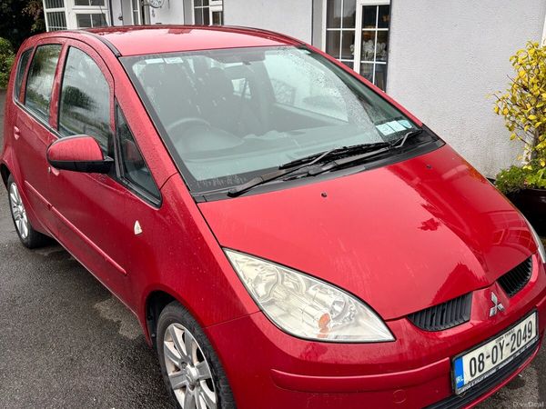 Mitsubishi Colt Hatchback, Petrol, 2008, Red