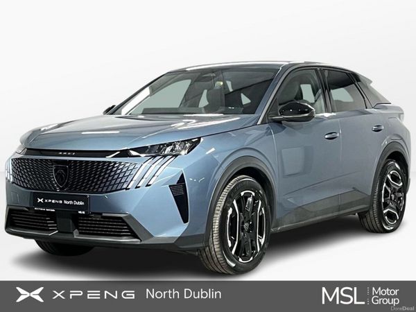 Peugeot 3008 SUV, Electric, 2024, Blue
