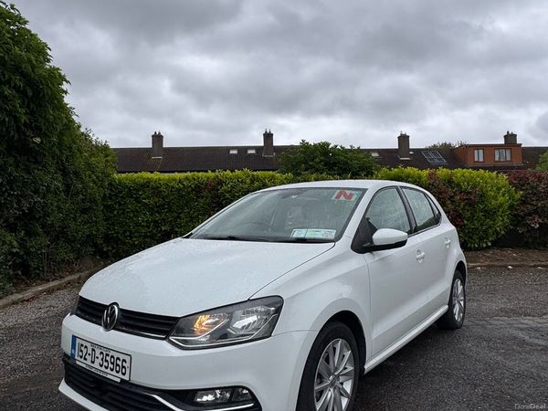Volkswagen Polo Hatchback, Petrol, 2015, White