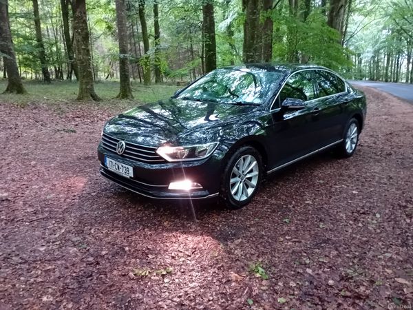 Volkswagen Passat Saloon, Diesel, 2017, Black