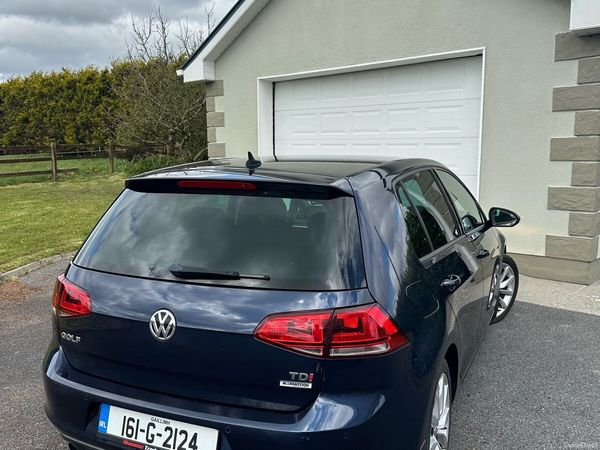 Volkswagen Golf Estate, Diesel, 2016, Blue