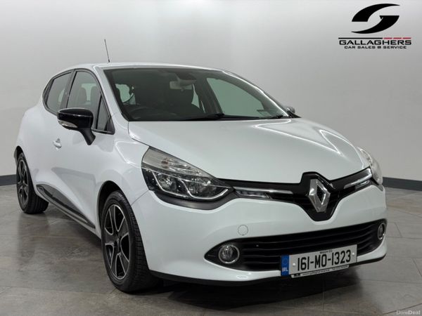 Renault Clio Hatchback, Petrol, 2016, White