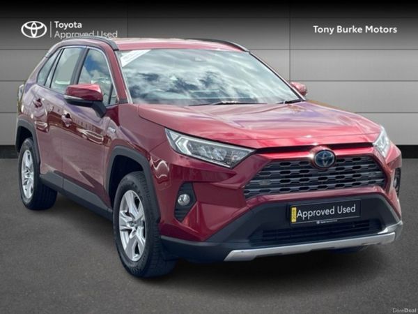 Toyota RAV4 SUV, Petrol Hybrid, 2019, Red