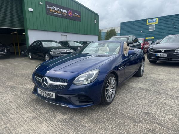 Mercedes-Benz SLC Convertible, Diesel, 2017, Blue